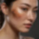 Illustration of Mongolian spots on skin