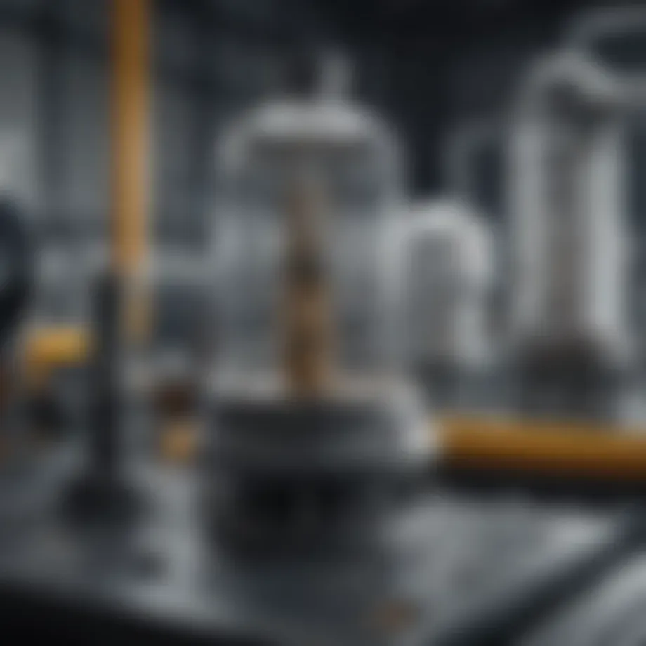 Nutsche filtration equipment showcasing design elements