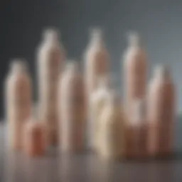 A collection of lotions highlighted for neuropathy relief, showcasing their varied textures and packaging.
