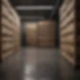 Efficient pallet arrangement showcasing optimal space utilization