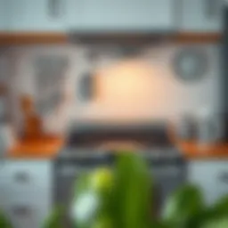 Well-maintained kitchen appliance showing perfect condition