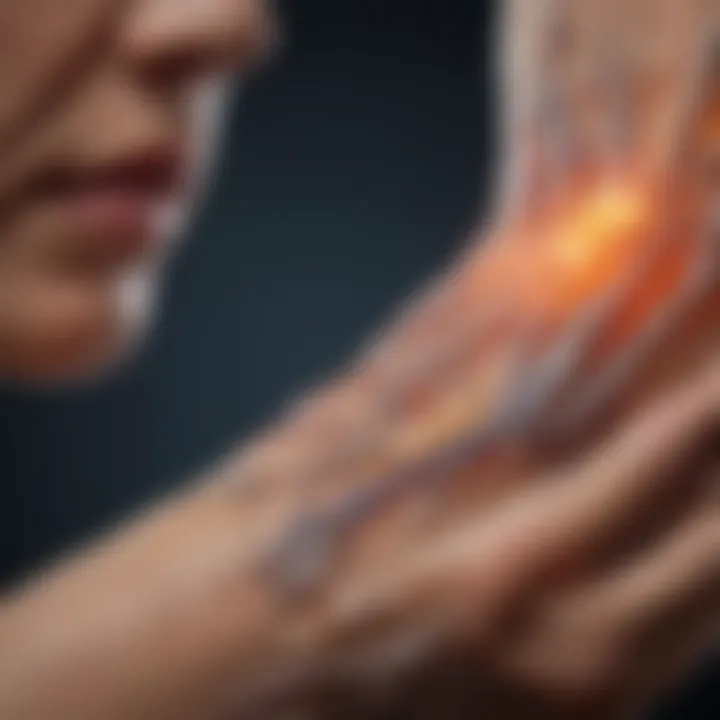 Infographic showing the relationship between Psoriatic Arthritis and Carpal Tunnel Syndrome.