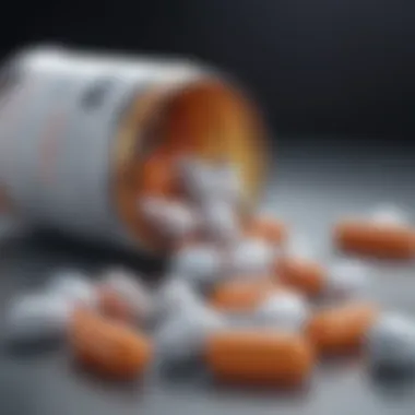 Antiviral Medication for Flu B Illustration of antiviral medication