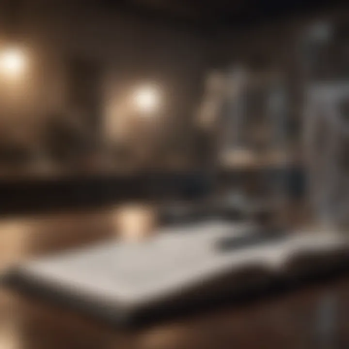 A journal opened to encourage personal reflection