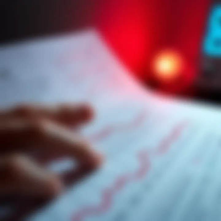 Graph illustrating research findings on neuropathy and red light therapy