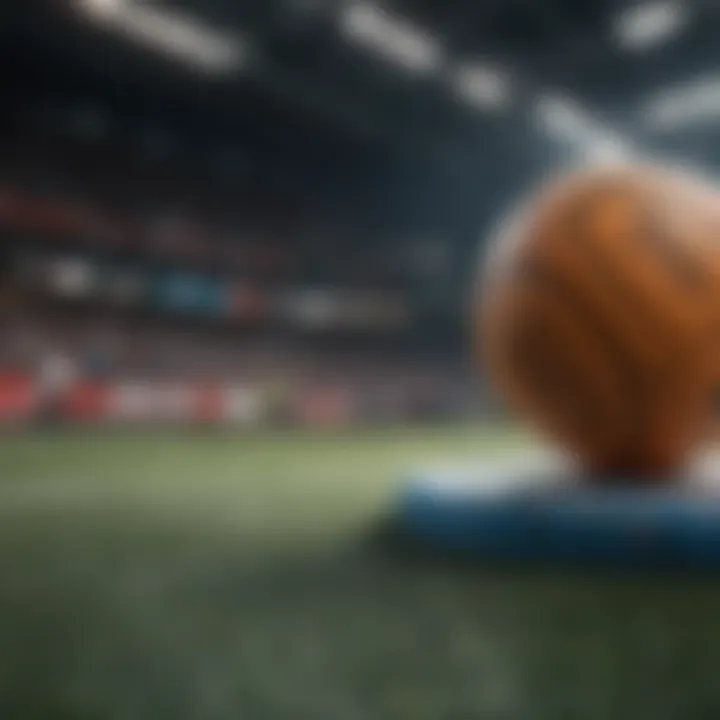 Promotional materials showcasing an upcoming sports event