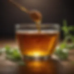 Natural sweeteners like honey and stevia