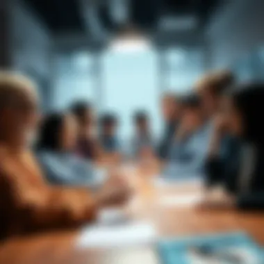 A vibrant team-building activity showcasing emotional bonds