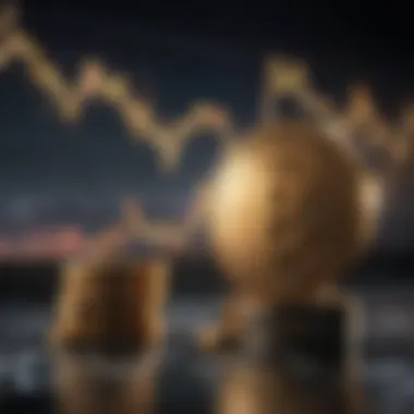 Historical Trends of Oil and Forex Markets A digital graph illustrating historical trends of oil prices and forex market reactions