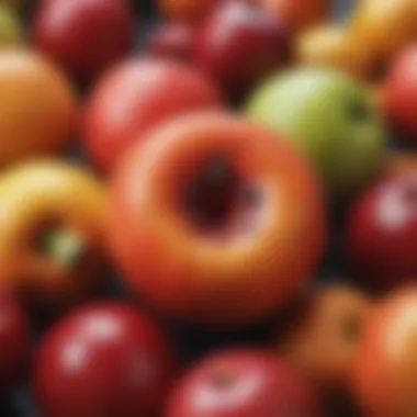 Embracing Imperfection: The Beauty of Ugly Fruits A vibrant collection of imperfect yet appealing fruits arranged artfully.