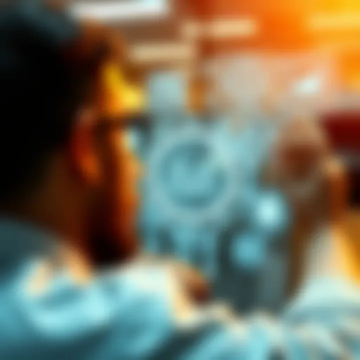 Visual representation of informed decision-making supported by knowledge systems