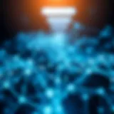 A digital network representing knowledge flow in organizations