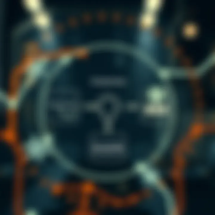 Diagram illustrating the interconnection between productivity and knowledge management