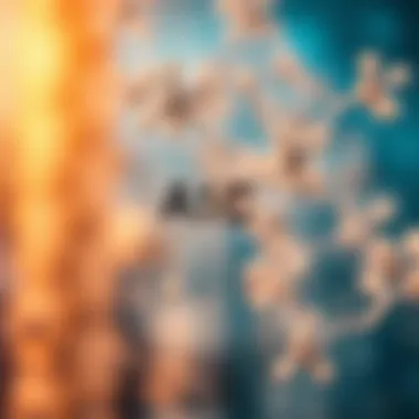 Illustration of biochemical structure related to A1C testing