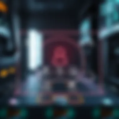 A diagram showcasing the operational mechanisms of User Account Control.