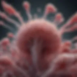 Illustration depicting the vaginal microbiome balance