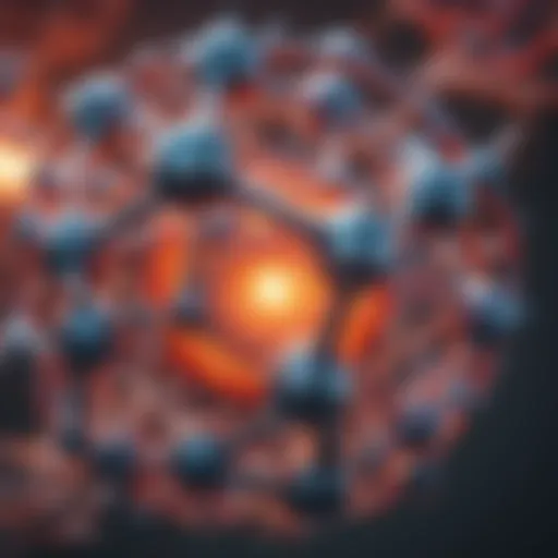 Illustration depicting the molecular structure of anti-ubiquitin