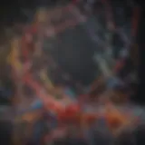 Abstract representation of obsessive behaviors in autism