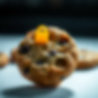 Infographic highlighting privacy implications related to cookie usage