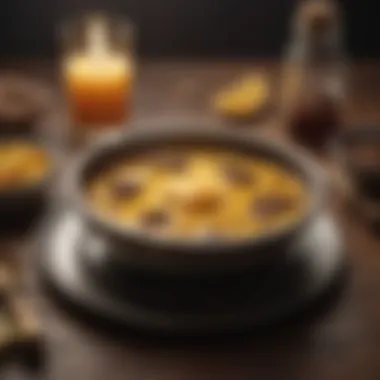 An elegant spread of dishes featuring cow ghee as a key ingredient