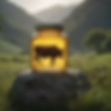 A serene landscape representing the pastoral origins of cow ghee
