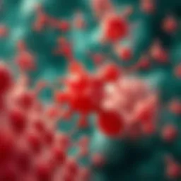 Visual representation of various foodborne pathogens