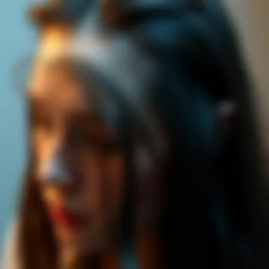 Psychological effects of hair loss due to PCOS