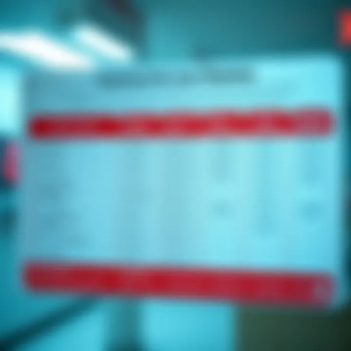 Chart outlining treatment options for thrombocytopenia