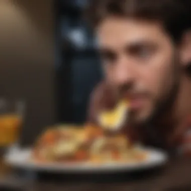The connection between stress and nighttime eating habits Emotional eating and stress