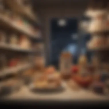 Exploring late-night cravings in the pantry Nighttime pantry raid