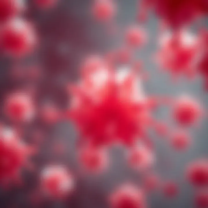 Microscopic view of pathogens associated with scrotal infections.