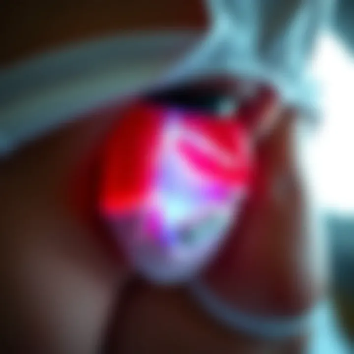 Visual representation of treatment options for scrotal infections.