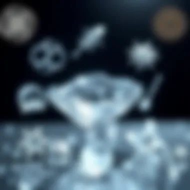 Applications of Silver Hydrogel Gels Illustration depicting the diverse applications of silver hydrogel gels in various fields.