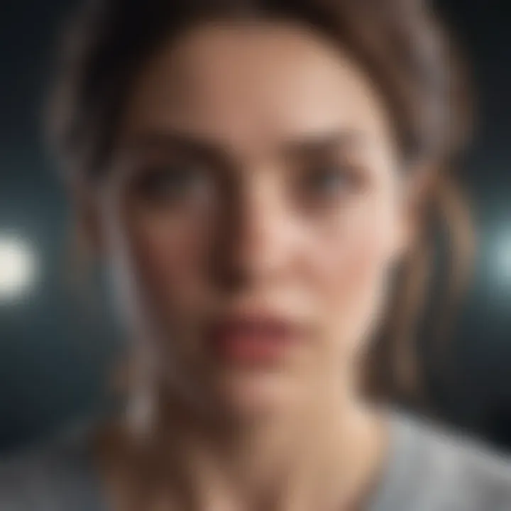 A visual representation of social anxiety triggers