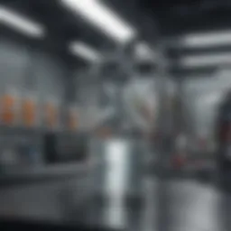 Sulphuric acid in a laboratory setting illustrating its role in water treatment