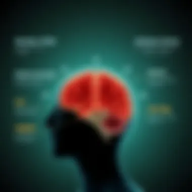 Illustration showing the impact of medical conditions on stroke incidence