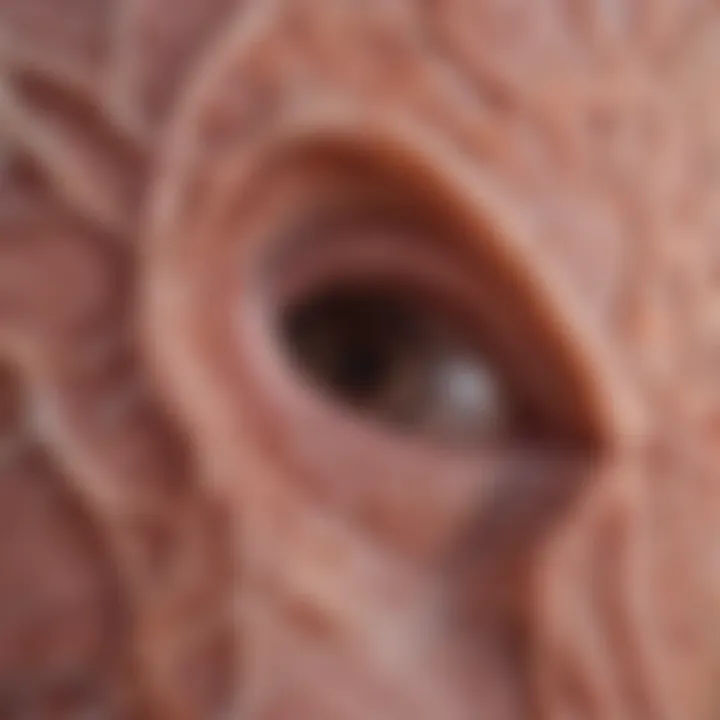 Illustration of connective tissue structure affected by Marfan Syndrome