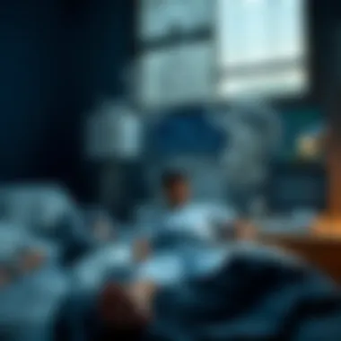 Environmental Factors Contributing to Night Sweats Visual representation of environmental factors contributing to night sweats