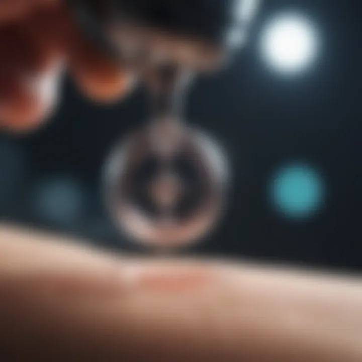 Illustration of the mini stimulation IVF procedure