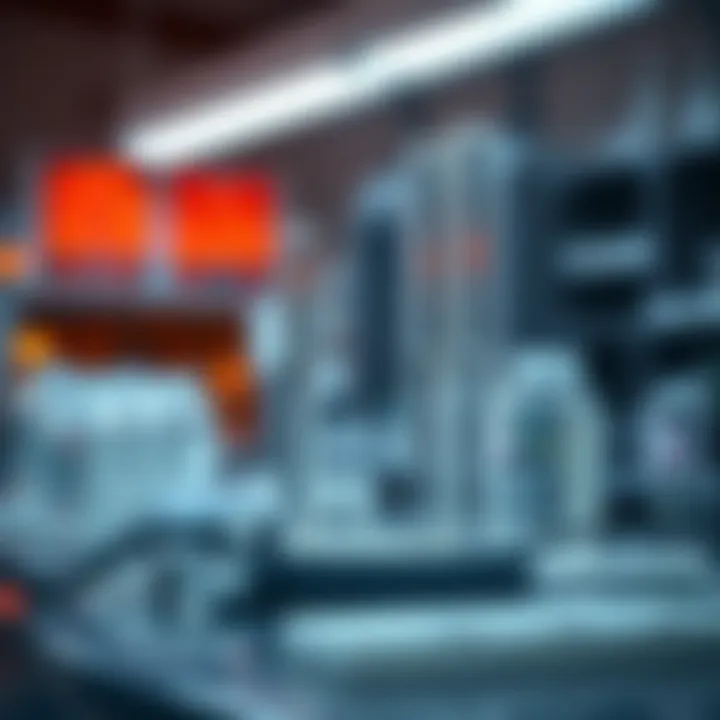 Illustration depicting the sedimentation rate test in a laboratory setting.