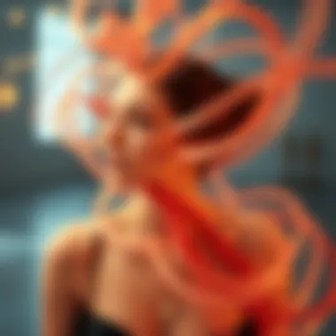 Fluidity of Gender Identity A conceptual artwork illustrating the fluidity of gender identity