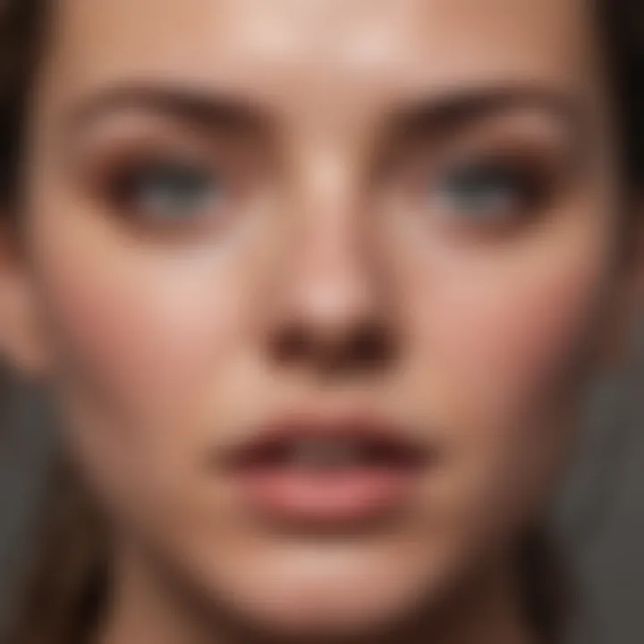 Conceptual art depicting the emotional effects of vaginal dryness