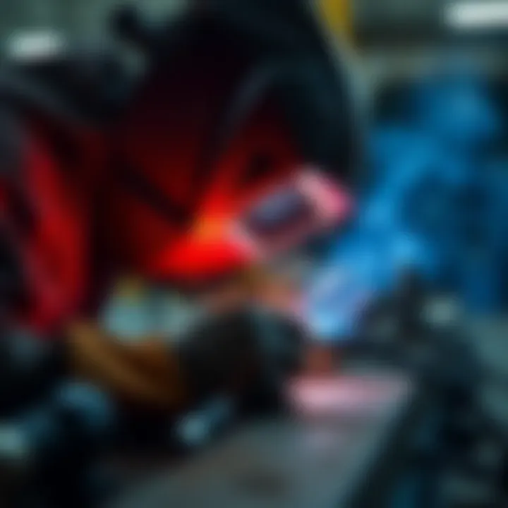 An infographic depicting the applications of welding in different industries.