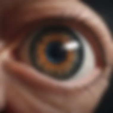 Understanding Eye Divergence Mechanism Illustration showcasing the mechanics of eye divergence