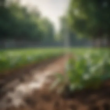 Innovative Drip Irrigation Techniques Drip irrigation system with water-efficient technology